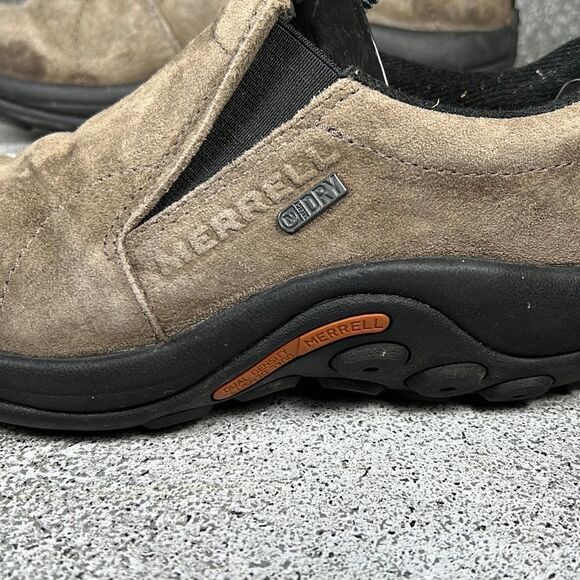 Merrell Mocs Gunsmoke M-Dry Water Resistant Mules Shoes Boots Size 6 - Picture 2 of 9